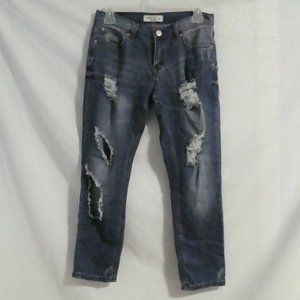 ARDENE | size 3 | Faded Distressed Denim / Blue Jeans
